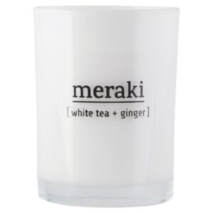 Sójová vonná svíčka Meraki White Tea & Ginger