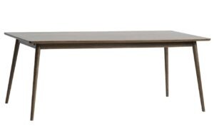 Tmavě hnědý dubový jídelní stůl Unique Furniture Barrali 190 x 90 cm